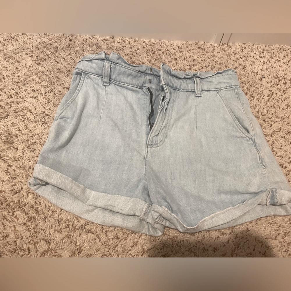 Express size 6 extreme high rise shorts